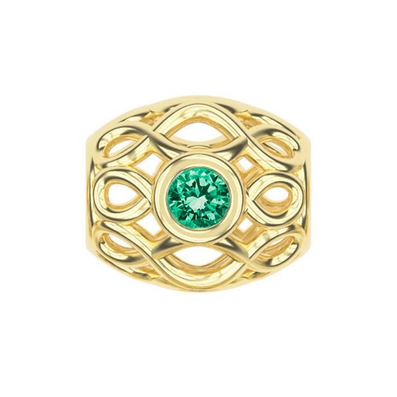 Pendant Dédié in Yellow Gold 0.02 Ct CID 0166 SM; GI - CID 0166 SM; GI